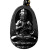 Imitation Obsidian Factory Wholesale Natural Obsidian Buddha Eight Guards Pendant Crystal Necklace Men and Women Jewelry