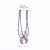 Korean Style Leather Rope Couple Necklace Alloy Pendant 2 Pack Necklace Student Jewelry Small Gift 2 Yuan Store Supply