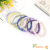 Korean Style All-Match Cream Satin Bubble Pleated Fabric Headband Internet Celebrity Sweet All-Matching Headband Face Wash Headband