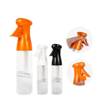 Transparent High Pressure Sprinkling Can Fine Spray Sprinkling Can Director Hair Stylist Automatic Pneumatic Kettle Spray Bottle