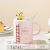 Hot Cartoon Ceramic Cup Creative Bear Water Cup Cute Mug with Cover with Spoon Coffee Cup Milk Cup