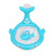 Foldable Fish Catching Set Animal Squeeze and Sound Children's Shooting Board Water Fishing Luole Baby Baby Bath Toys