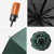 Umbrella Three-Fold Self-Opening Umbrella Double-Person Wind-Resistant Folding Rain Dual-Use Wooden Handle Umbrella Logo