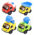 Cartoon Warrior Q Version Car Engineering Car Warrior Toy Car Educational Mini Car Model Hot Sale