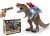 Remote Control Shooting Dinosaur Toy Electric Simulation Dinosaur Mechanical Spray Dragon Mechanical Dragon Sound and Light Animal Dinosaur Toy