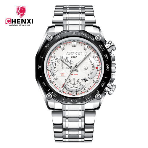 chenxi men watch waterproof quartz watch sports calendar watch men‘s hot sale student watch