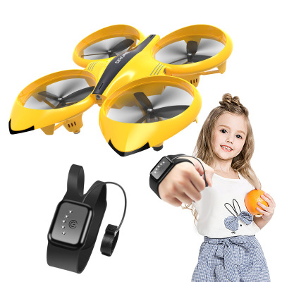 Watch Remote-Control Four-Axis Aircraft Gesture Induction Vehicle UFO Toy Suspension Induction UFO Foreign Trade Cross-Border