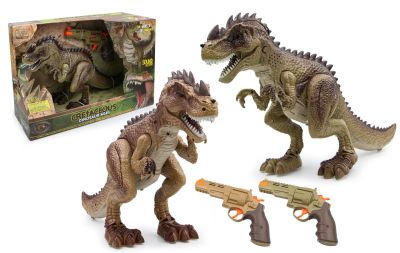 Remote Control Shooting Dinosaur Toy Electric Simulation Dinosaur Mechanical Spray Dragon Mechanical Dragon Sound and Light Animal Dinosaur Toy