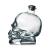 Factory 750 Skull Wine Bottle Glass Skull Wine Glass Red Wine Bottle Home-Brewed Wine Bottle Wine Fermentation Jar Wine Set