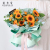 Flower Dress Flowers Gift Wrap Paper Waterproof Double-Sided Two-Color Dacal Paper Ouya Paper Korean Flower Basket Bouquet Material