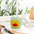 Hot Selling Cartoon Ceramic Cup Little Frog Mug with Cover with Spoon Coffee Cup Office Water Glass Gift Cup