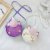 One-Shoulder Cute 2021 New Cartoon Unicorn Children's Crossbody Small Bag Net Red Fashion Little Girl Backpack