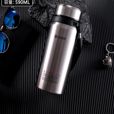 Thermal Pot Vacuum Cup Men's and Women's Large Capacity Outdoor Sports Portable Stainless Steel Water Cup Vehicle-Mounted Home Use Cup