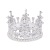 Bride Headdress Crown Party Gathering Accessories Bright Pearl Light round Baking Cake in Stock Wholesale