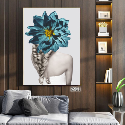 Figure Head Portrait Oil Painting and Mural Decorative Painting Photo Frame Cloth Painting Decorative Calligraphy and Painting Hanging Painting Abstract Sofa Bedside