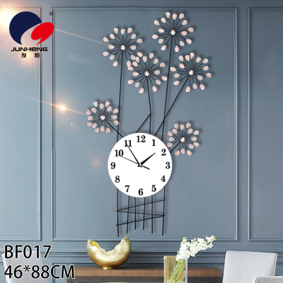 Nordic Clock Wall Clock Living Room Electronic Creative Mute Personality Pocket Watch Home Clock Bedroom Decoration Quartz Clock