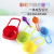 DIY Color Plastic Measuring Spoon with Scale 6-Piece Set Measuring Spoon and Measuring Cup Baking Tool