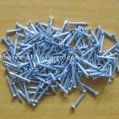 white blue zinc concrete nail cable clip nail pipe clip nail e.g concrete nail hardened steel nail