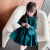 Girls' Princess Dress Children's 2021 Spring and Autumn Clothing New Peter Pan Collar Long-Sleeved Baby Girls' Dress Western Style Fashion Children's Clothing