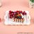F30-683 AIRSUN Plastic Lace Tray Rectangular Household Storage Plate Cake Dessert Fruit Plate