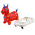 Jumping Horse New Universal Chassis Pulley Factory Direct Deliver Children 'S Toys Wholesale Pima Inflatable Painted Horse Toddler