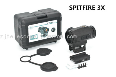 Spitfire 3x Mirror Red Dot Telescopic Sight Red Film