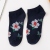 South Korea South Gate Spring and Autumn Flower Ankle Socks Women's Socks All Season Socks Shallow Mouth Low-Top Socks Women's