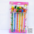 Wooden doll pencil cute cartoon pen new strange craft gift pen