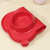 Silicone Pet Slow Food Anti-Chye Pet Bowl Removable Double Bowl Dog Basin Stainless Steel Bowl Dog Food Bowl Placemat