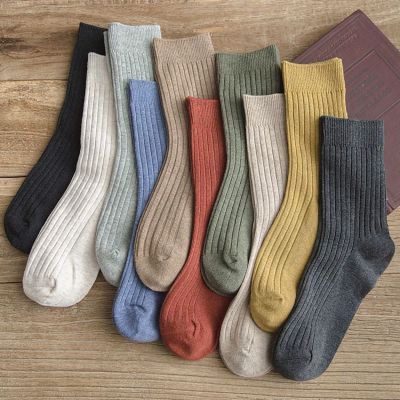 Women's Socks Japanese Style Mid-Calf Length Socks Retro Loose Socks Spring and Summer Fashion Wholesale Ins Long Socks JK Stockings Children