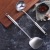 Factory Stainless Steel Wholesale Ladle Spoon Vacuum Integrated Handle Stainless Steel Kitchen Supplies Daily Necessities