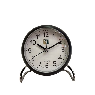 Iron Bracket Creative Children's Alarm Clock Wholesale Student Minimalist Gift Wake-up Clock Mute