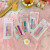 Korean Ins Popular Wild Candy Color Word Clip Jelly Ice Cream Color Bang Clip Side Clip Hairpin