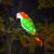 Led Parrot Decorative Lamp Solar Parrot Modeling Lamp Battery Box Bird Decorative Lamp Holiday Colored Lamp Lighting Chain