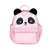 New Cartoon Cute Backpack Children's Panda Sequined Pu Backpack Student Girl Single-Shoulder Bag