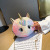 2021 New Girl's Heart Soft Cutie Cute Unicorn Plush Pouch Mobile Phone Change Messenger Bag Shoulder Chain Bag