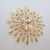 Yihong clock wall clock craft clock craft wall clock Art clock iron clock Peacock clock home decoration arts and crafts