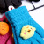 Spot Supply Twill Autumn and Winter Gloves Finger Gloves Double Jacquard Striped Children Adult Warm Gloves