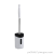 Z45-8802 Stainless Steel Long Handle Toilet Brush Set Bathroom Household Punch-Free Wall-Mounted Brush with Base