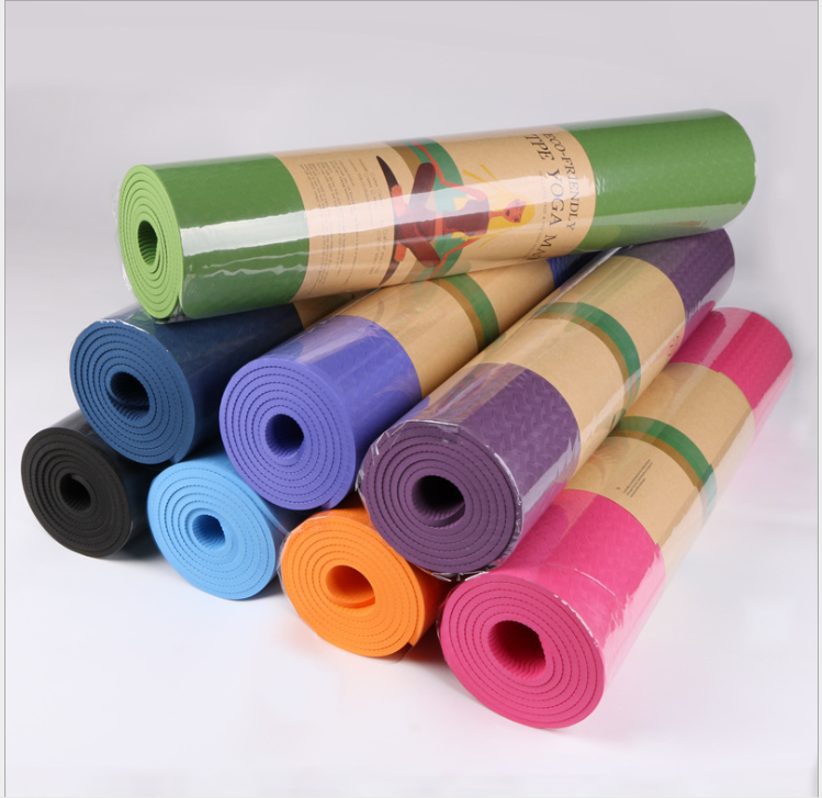 微瑕疵瑜伽垫tpe加厚 滑家用地垫单人初学者儿童练舞蹈健身垫子