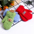 New Style Spot Twill Bowknot Bag Sets of Double-Layer Jacquard Cute Student Children's Warm Gloves for Autumn and Winter