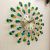 One Red Peacock Wall Clock Living Room Creative Clocks Household Mute Personality Pocket Watch Quartz Clock Clock Wholesale Foreign Trade