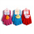 Spot Supply Twill Autumn and Winter Gloves Finger Gloves Double Jacquard Striped Children Adult Warm Gloves