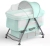 Europe quality baby cradle bed, side by side bed