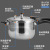 304 Stainless Steel Pressure Cooker Home Use and Commercial Use Explosion-Proof Pressure Cooker 16-32 Induction Cooker Applicable to Gas Stove