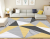 Geometric Simple Rug FloorMat Kitchen andBedroom Bathroom Living Room Coffee Table Pad Window Cushion Entry Entrance Mat