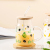 Hot Selling Fruit Pattern Heat-Resistance Glass Milk Breakfast Cup Fruit Teas Beverage Cup Coffee Cup Creative Glass