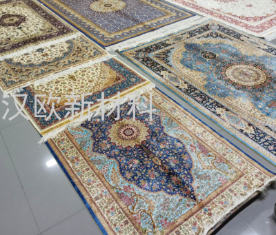 Factory Wholesale Export Tassel Floor Mat Tassel Carpet 3D Printing Flannel Floor Mat Can Be Customized