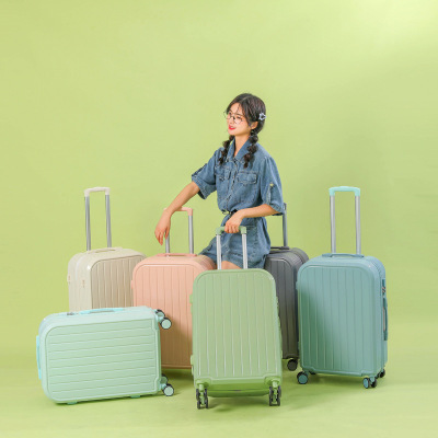 Luggage Trolley Case One Piece Dropshipping Male and Female Students Password Suitcase Universal Wheel Luggage