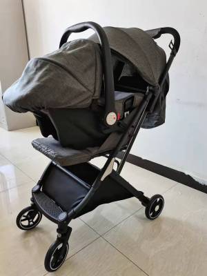 Multifunctional EN 3 in 1 pockit stroller 3 in 1 car seat trifold baby stroller series